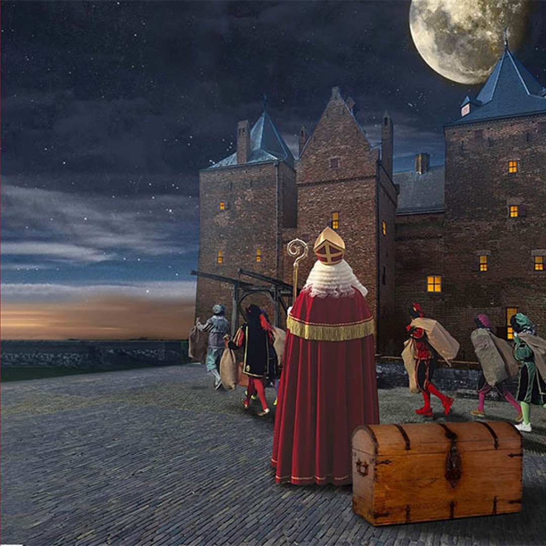 Sinterklaas op Slot Loevestein