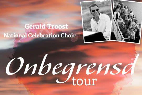 Gerald Troost in Aalburg met National Celebration Choir